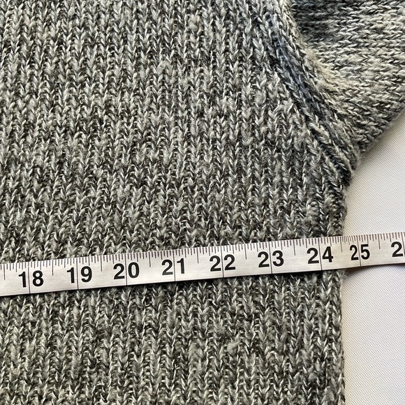 RD Style Two-Tone Gray Drape Cardigan - Picture 8 of 12